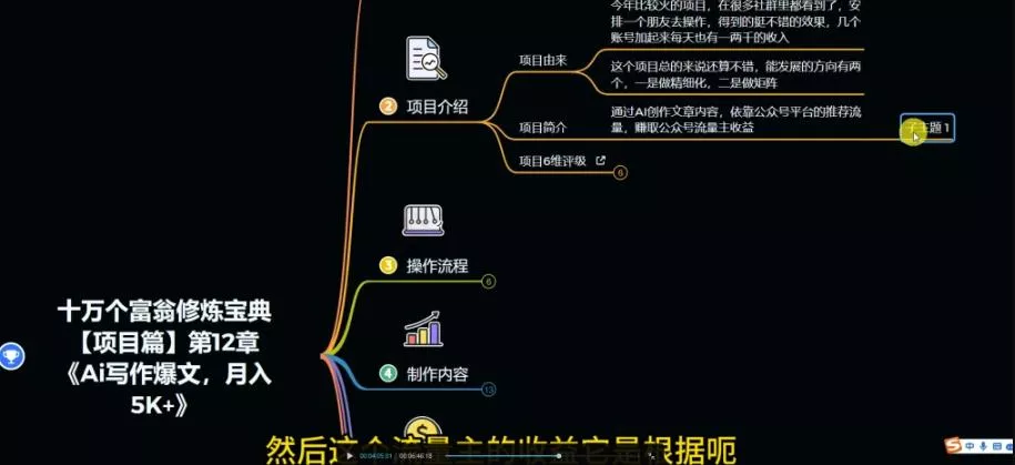 十万个富翁修炼宝典之12.AI写作爆文,月入5k+