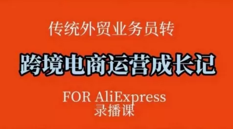 跨境电商速卖通运营课,运营方法论+后台实操,逻辑清晰